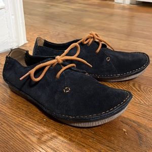 Suede Clark’s Shoes